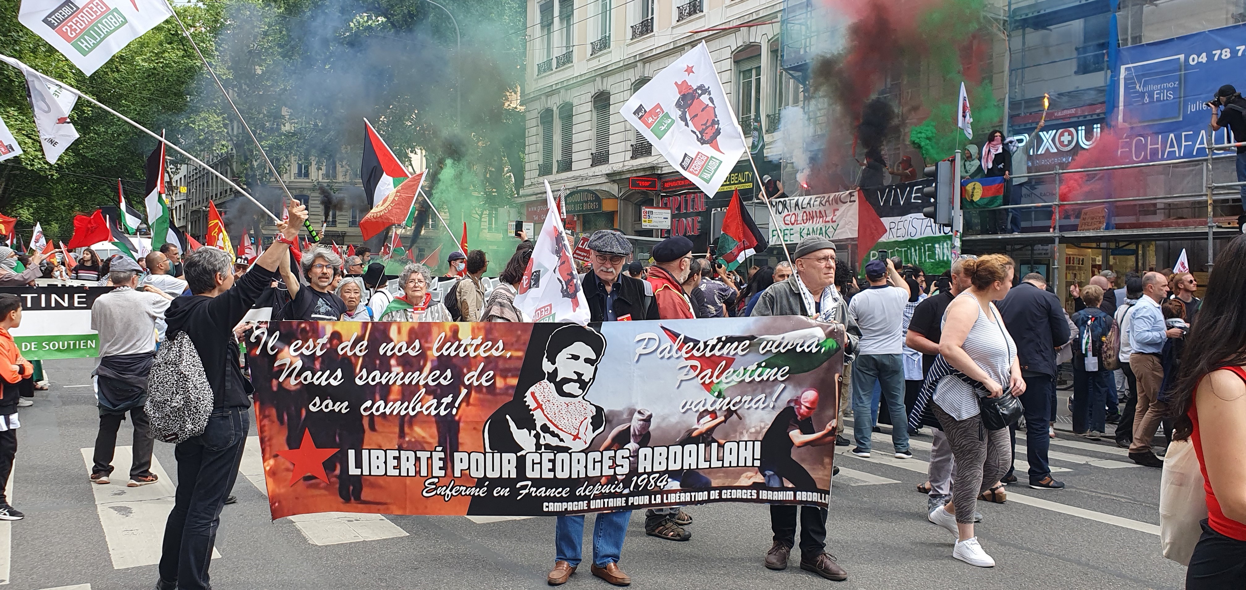 Manif Abdalha lyon 15 juin