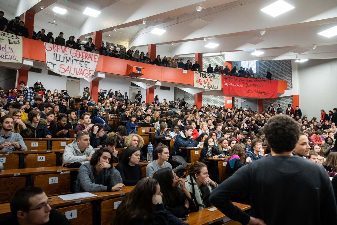 macron et luniversit